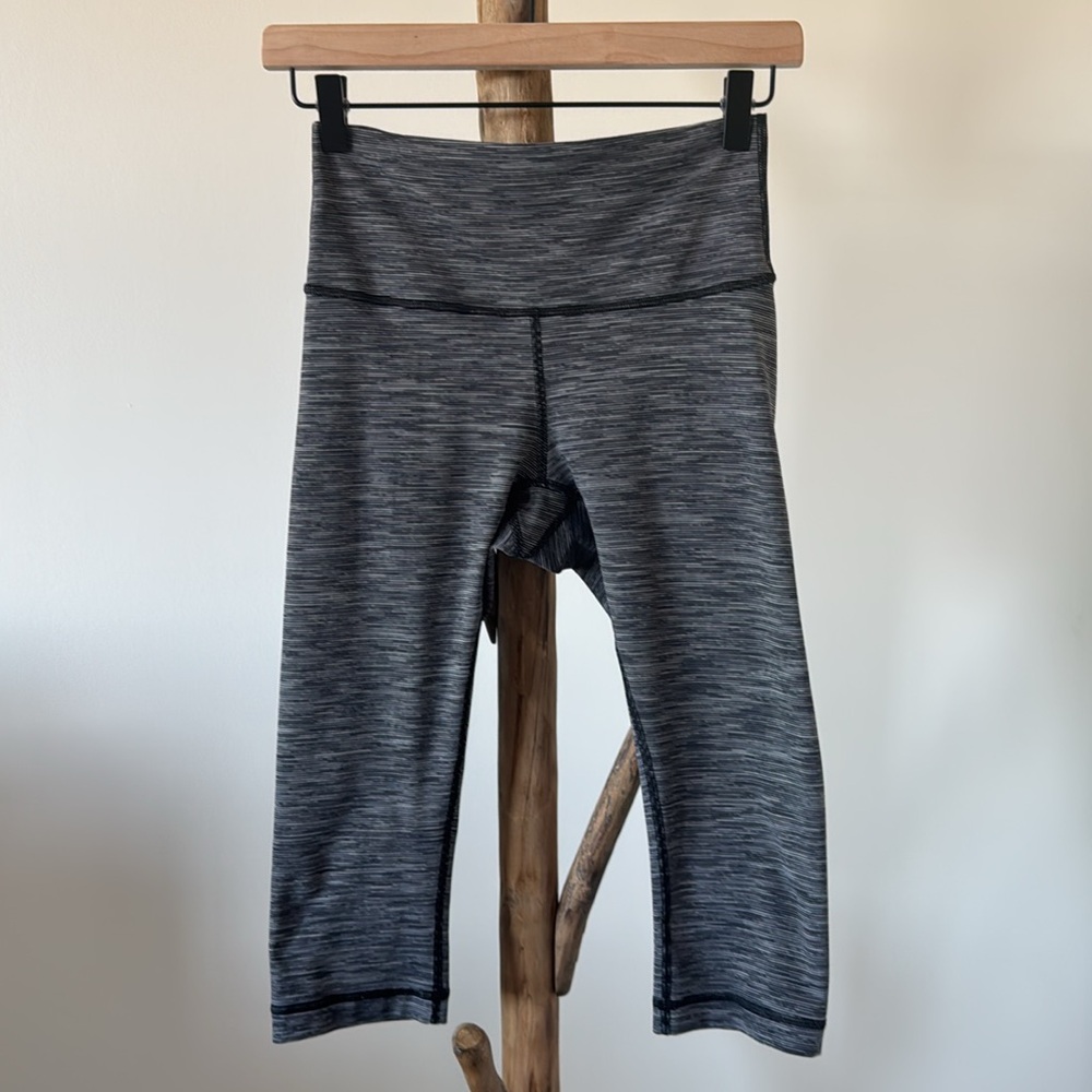 Lululemon Wunder Under Hi-Rise 1/2 Tight (Luxtreme 15”) Wee Are From Space Blk 6 - Picture 7 of 12